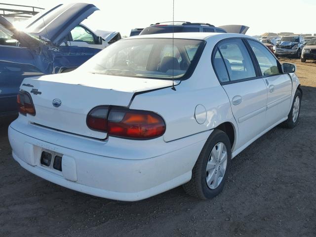 1G1ND52M3X6255684 - 1999 CHEVROLET MALIBU WHITE photo 4