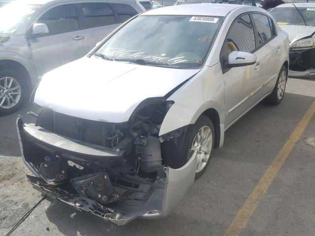 3N1AB6AP1BL714807 - 2011 NISSAN SENTRA 2.0 SILVER photo 2