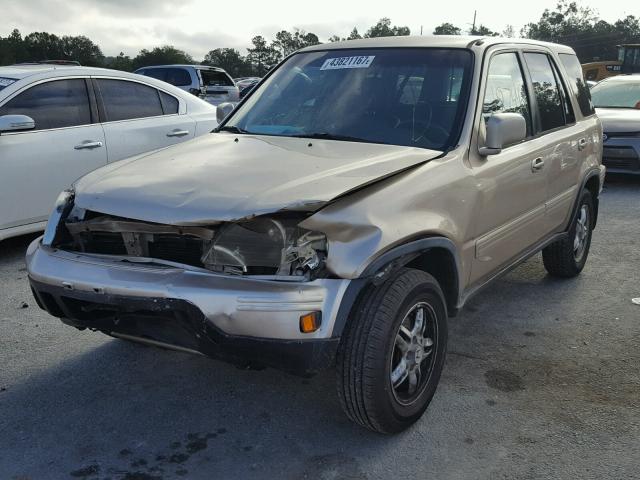 JHLRD18731C010060 - 2001 HONDA CR-V TAN photo 2