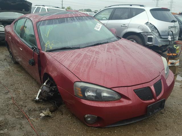 2G2WS522941103562 - 2004 PONTIAC GRAND PRIX Tünd qırmızı foto 1