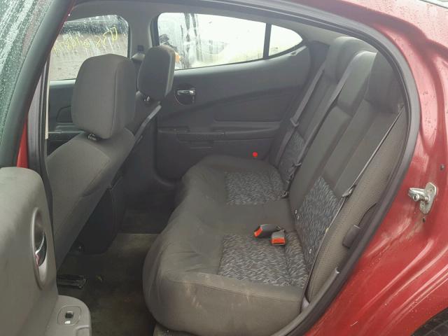 2G2WS522941103562 - 2004 PONTIAC GRAND PRIX Tünd qırmızı foto 6