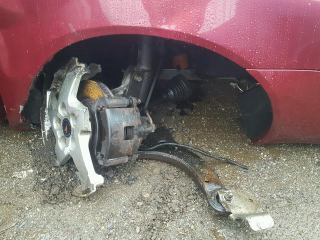 2G2WS522941103562 - 2004 PONTIAC GRAND PRIX Tünd qırmızı foto 9