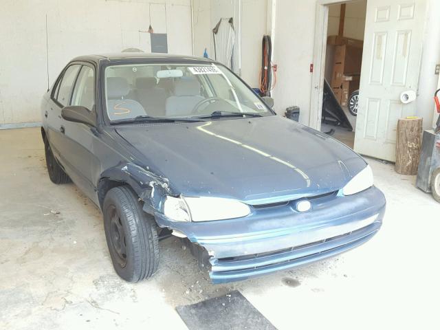 1Y1SK5281XZ413212 - 1999 CHEVROLET GEO PRIZM 绿色 照片 1