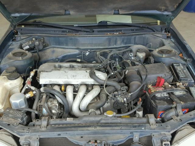 1Y1SK5281XZ413212 - 1999 CHEVROLET GEO PRIZM 绿色 照片 7