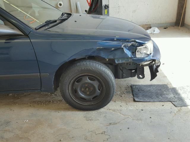 1Y1SK5281XZ413212 - 1999 CHEVROLET GEO PRIZM 绿色 照片 9