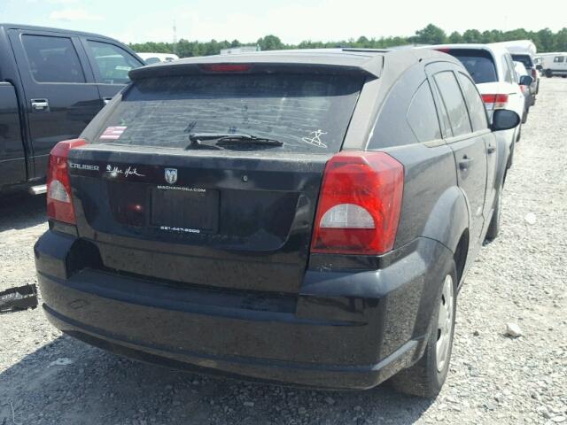 1B3HB28BX7D376451 - 2007 DODGE CALIBER BLACK photo 4