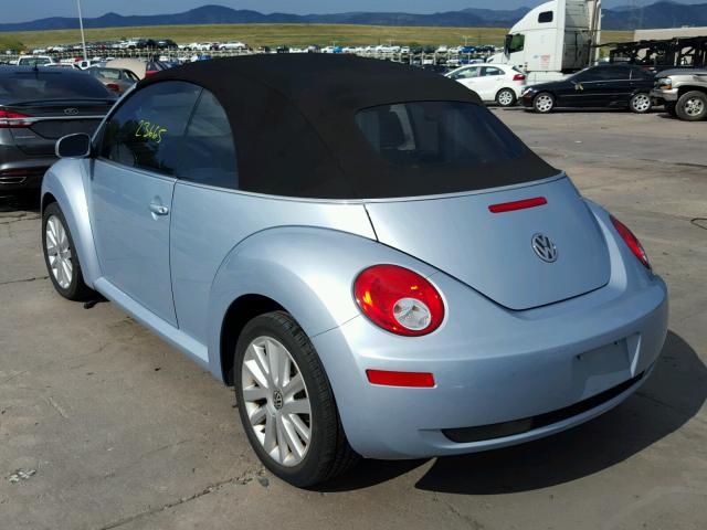 3VWRW3AL2AM003350 - 2010 VOLKSWAGEN NEW BEETLE 银色 照片 3