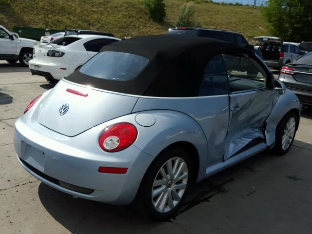 3VWRW3AL2AM003350 - 2010 VOLKSWAGEN NEW BEETLE 银色 照片 4