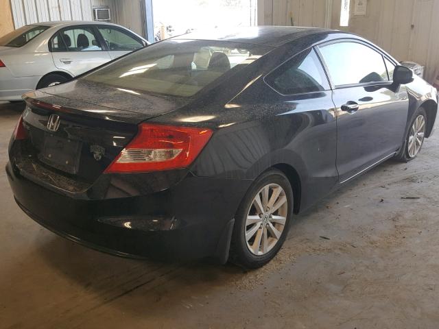 2HGFG3B05CH525478 - 2012 HONDA CIVIC EXL 黑色 照片 4