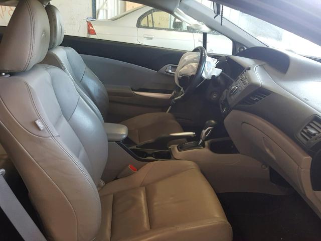 2HGFG3B05CH525478 - 2012 HONDA CIVIC EXL 黑色 照片 5