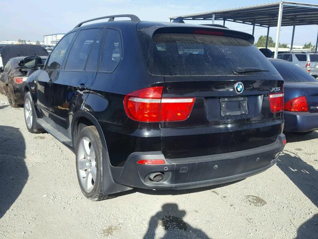 5UXFE43518L006991 - 2008 BMW X5 BLACK photo 3