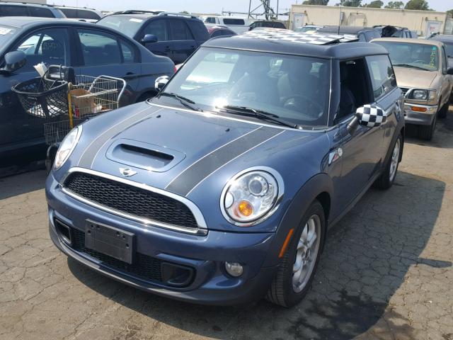 WMWZG3C52BTY30554 - 2011 MINI COOPER S C BLACK photo 2