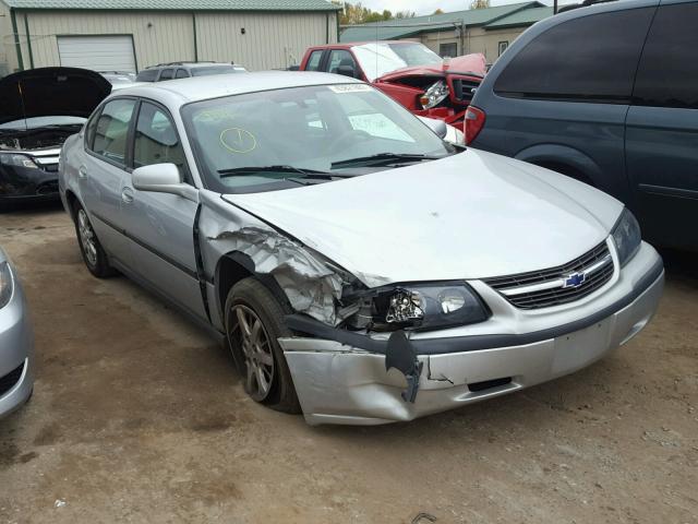 2G1WF52E149394322 - 2004 CHEVROLET IMPALA GRAY photo 1