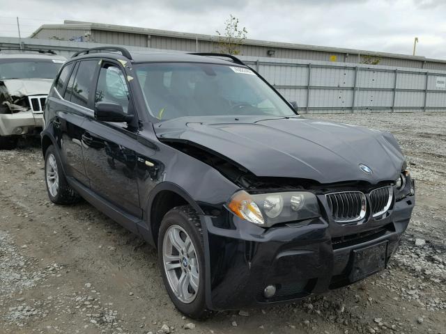 WBXPA934X6WD30755 - 2006 BMW X3 3.0I BLACK photo 1