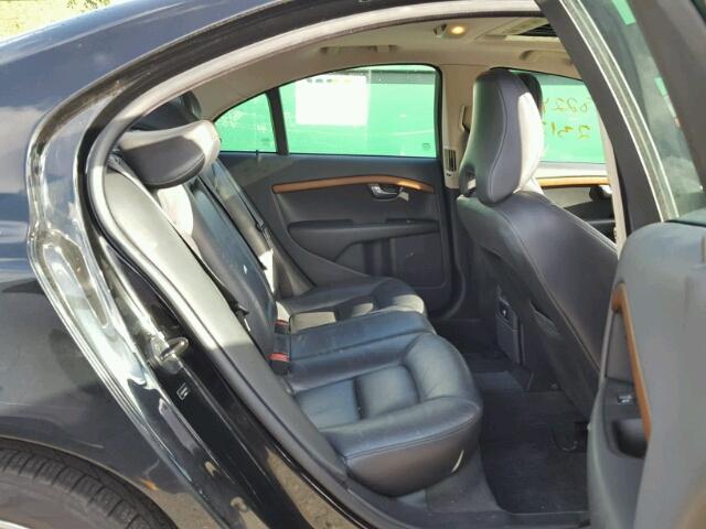 YV1AS982081078464 - 2008 VOLVO S80 BLACK photo 6