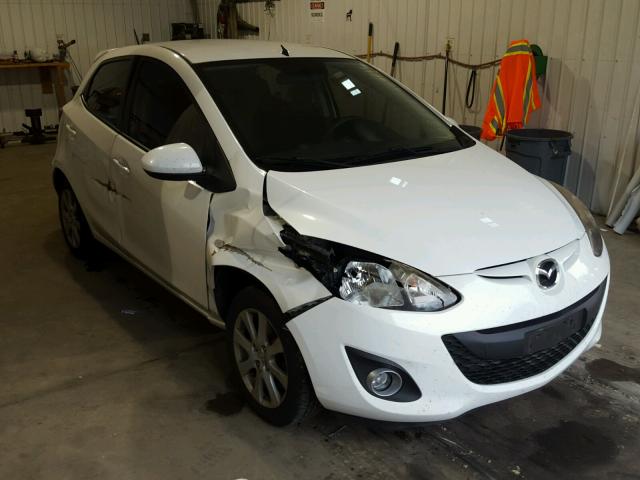 JM1DE1HZ3B0103668 - 2011 MAZDA MAZDA2 WHITE photo 1