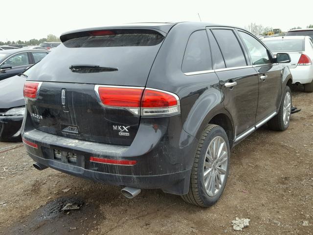 2LMDJ8JK9FBL23631 - 2015 LINCOLN MKX BLACK photo 4