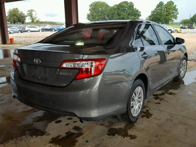 4T1BF1FK1CU574587 - 2012 TOYOTA CAMRY BASE GRAY photo 4