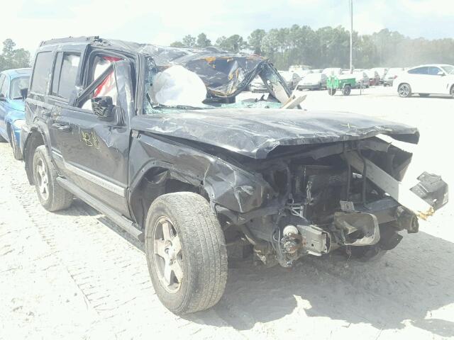 1J4RH4GK1AC162129 - 2010 JEEP COMMANDER BLACK photo 1