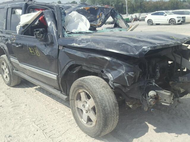 1J4RH4GK1AC162129 - 2010 JEEP COMMANDER BLACK photo 9