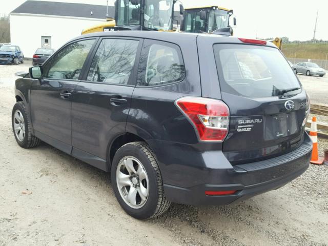 JF2SJAAC2GG544751 - 2016 SUBARU FORESTER 2 GRAY photo 3