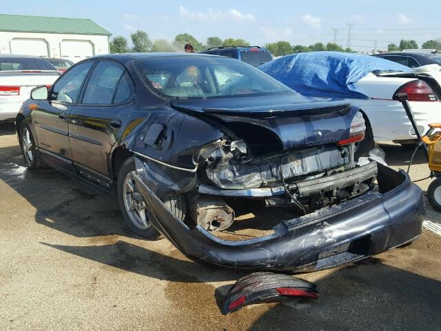 1G2WP52K53F142576 - 2003 PONTIAC GRAND PRIX BLUE photo 3