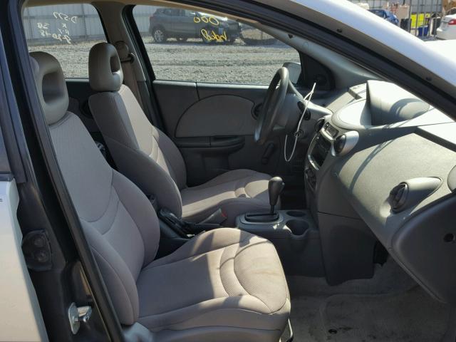 1G8AJ52F14Z171643 - 2004 SATURN ION LEVEL SILVER photo 5