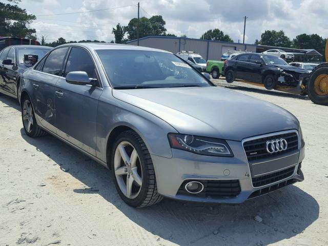 WAUKFAFL9AA052668 - 2010 AUDI A4 PRESTIG SILVER photo 1