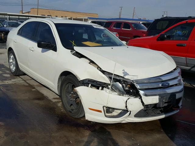 3FAHP0HA9AR138896 - 2010 FORD FUSION SE WHITE photo 1