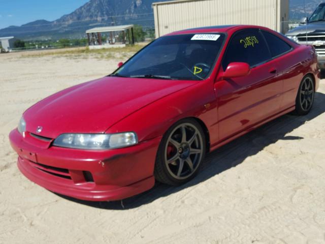 JH4DC2380SS005131 - 1995 ACURA INTEGRA GS RED photo 2