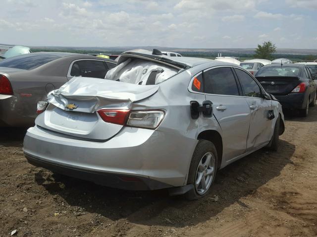 1G1ZB5ST4JF212820 - 2018 CHEVROLET MALIBU LS Gümüş foto 4