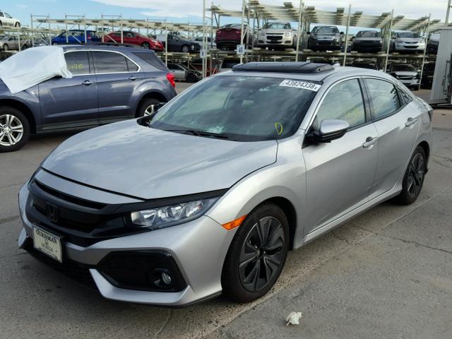 SHHFK7H8XHU430301 - 2017 HONDA CIVIC EXL 灰色 照片 2