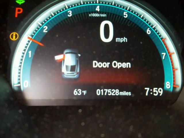 SHHFK7H8XHU430301 - 2017 HONDA CIVIC EXL 灰色 照片 8