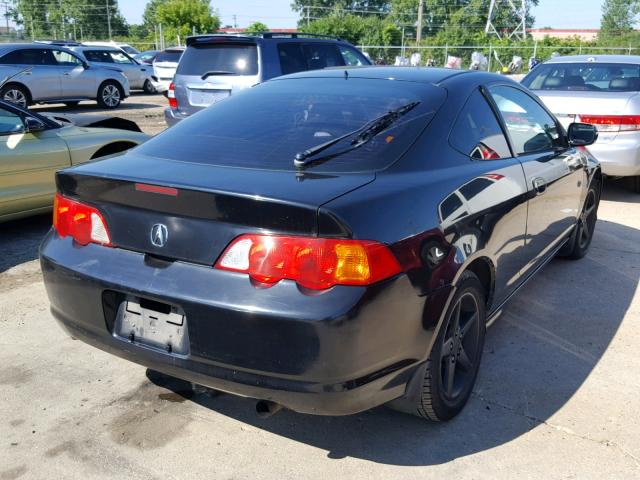 JH4DC53002C024767 - 2002 ACURA RSX TYPE-S BLACK photo 4