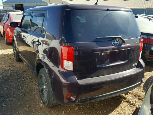JTLZE4FE7FJ071299 - 2015 TOYOTA SCION XB 紫色 照片 3