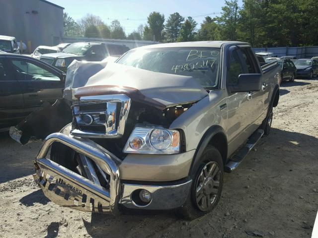 1FTPW14V27FB07633 - 2007 FORD F150 Or photo 2
