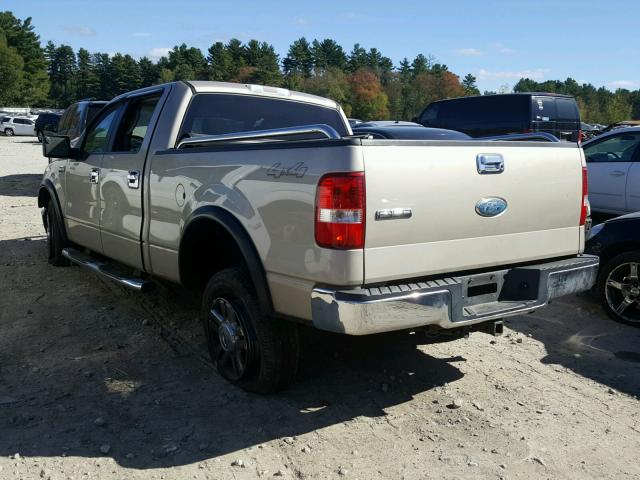 1FTPW14V27FB07633 - 2007 FORD F150 GOLD photo 3