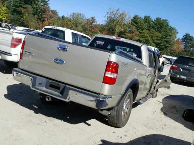 1FTPW14V27FB07633 - 2007 FORD F150 Or photo 4