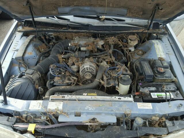 1FALP62W0TH120762 - 1996 FORD THUNDERBIR BLUE photo 7