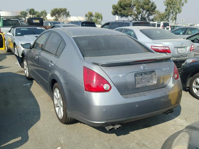 1N4BA41E47C827683 - 2007 NISSAN MAXIMA SE SILVER photo 3