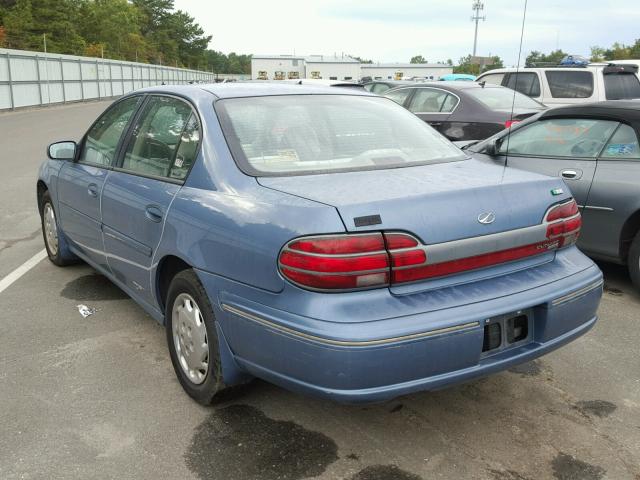 1G3NB52J0X6334975 - 1999 OLDSMOBILE CUTLASS GL BLUE photo 3