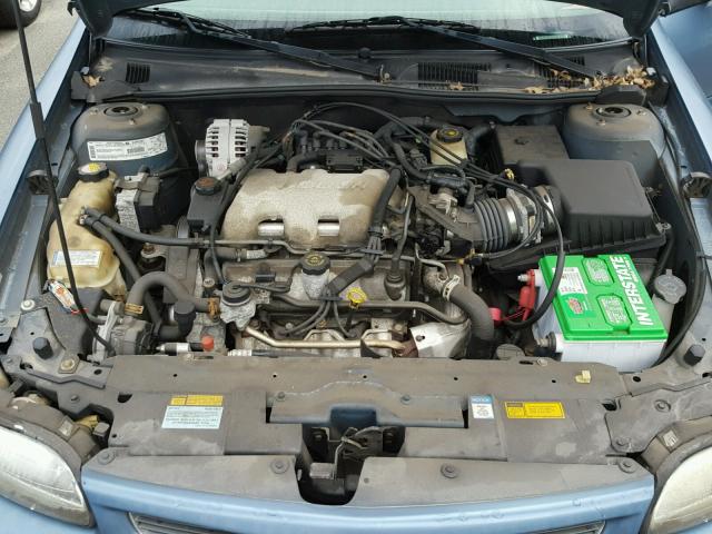 1G3NB52J0X6334975 - 1999 OLDSMOBILE CUTLASS GL BLUE photo 7