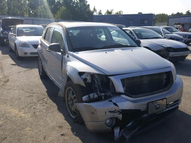 1B3HB48B47D109074 - 2007 DODGE CALIBER SX SILVER photo 1