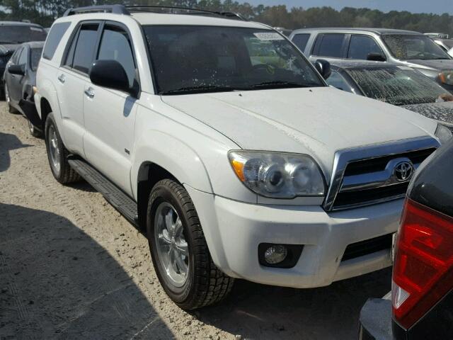 JTEZU14RX78085446 - 2007 TOYOTA 4RUNNER SR WHITE photo 1