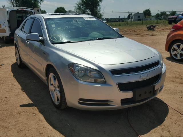 1G1ZF57599F109239 - 2009 CHEVROLET MALIBU HYB SILVER photo 1