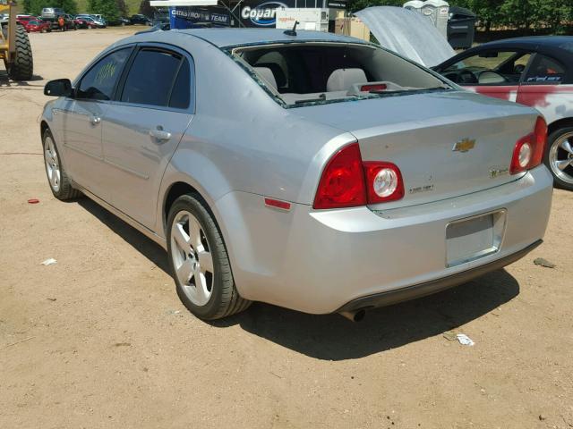 1G1ZF57599F109239 - 2009 CHEVROLET MALIBU HYB SILVER photo 3