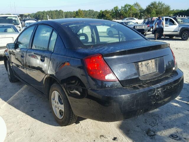 1G8AG52F84Z172514 - 2004 SATURN ION LEVEL BLACK photo 3