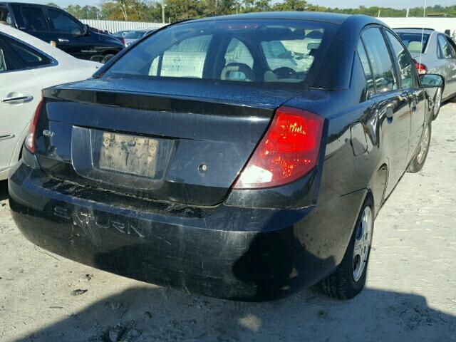 1G8AG52F84Z172514 - 2004 SATURN ION LEVEL BLACK photo 4