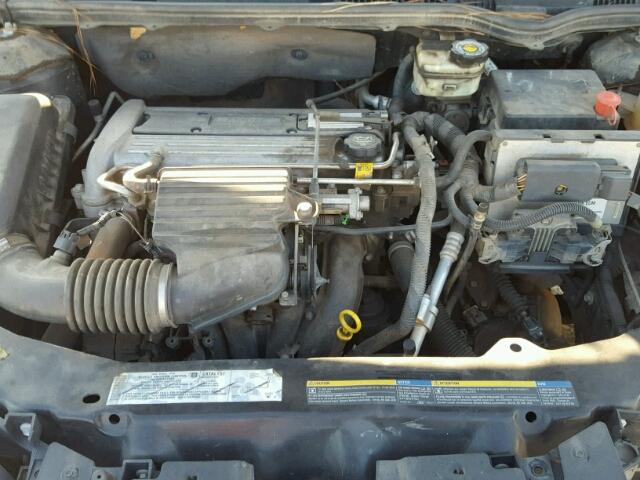 1G8AG52F84Z172514 - 2004 SATURN ION LEVEL BLACK photo 7