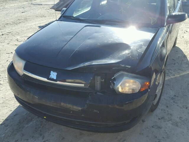1G8AG52F84Z172514 - 2004 SATURN ION LEVEL BLACK photo 9
